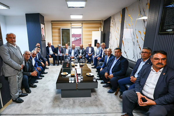 Dutlulu, Köprübaşılı muhtarlarla bir araya geldi
