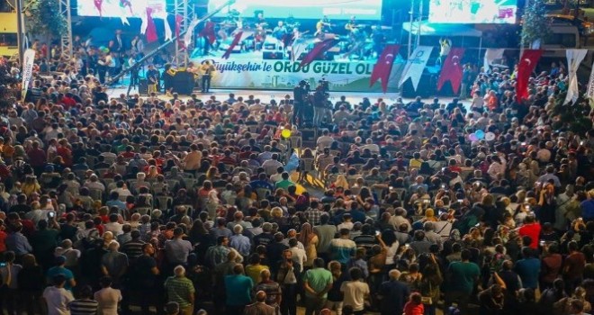 Ordu türküleriyle coştu
