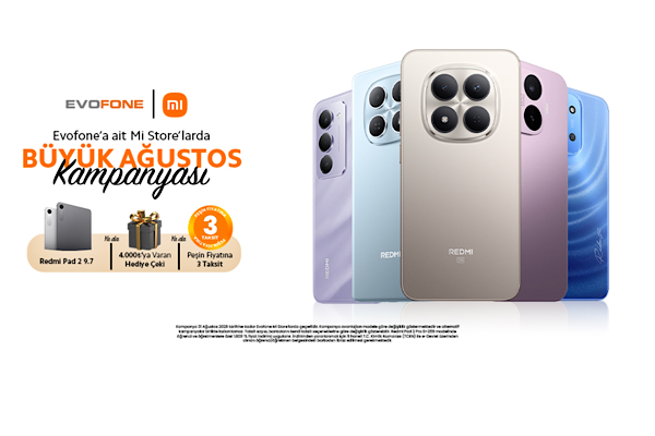  EVOFONE Mi Store’larında Ağustos ayına özel dev ekosistem kampanyası devam ediyor