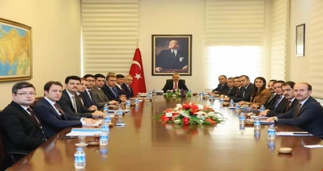 Aralık Ayı Kaymakamlar Toplantısı Yapıldı