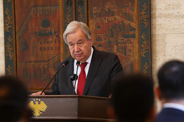 Guterres: Birleşmiş Milletler, herkesin yanındadır Guterres: Birleşmiş Milletler, herkesin yanındadır