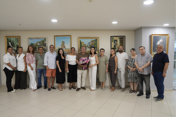 "Hayatın İçinden" resim sergisi Kartal'da açıldı "Hayatın İçinden" resim sergisi Kartal'da açıldı