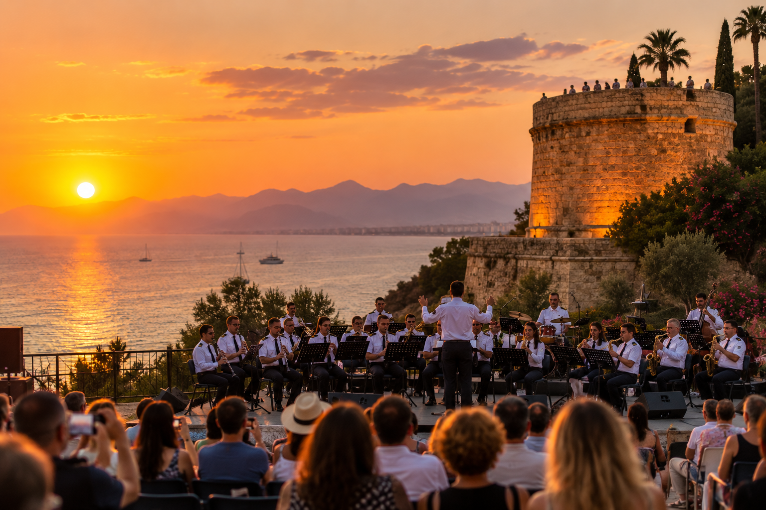 Hıdırlık Kulesi’nde gün batımına müzik eşlik edecek Hıdırlık Kulesi’nde gün batımına müzik eşlik edecek