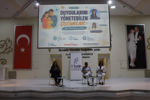 İzmit’te ebeveynlere yönelik "çocuklarda duygu yönetimi" semineri düzenlendi