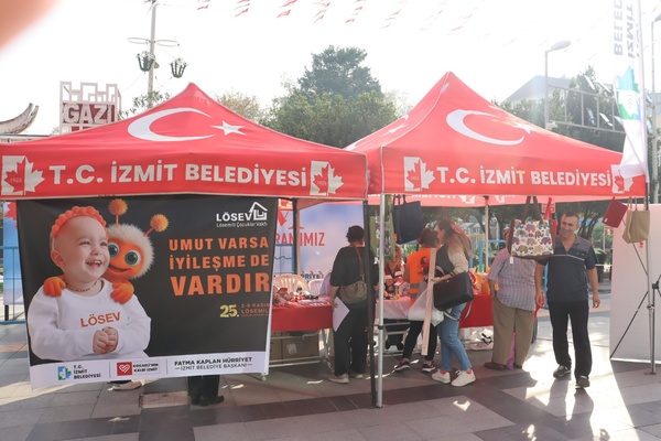 İzmit’te lösemili çocuklar için bağış stantları kurulacak İzmit’te lösemili çocuklar için bağış stantları kurulacak