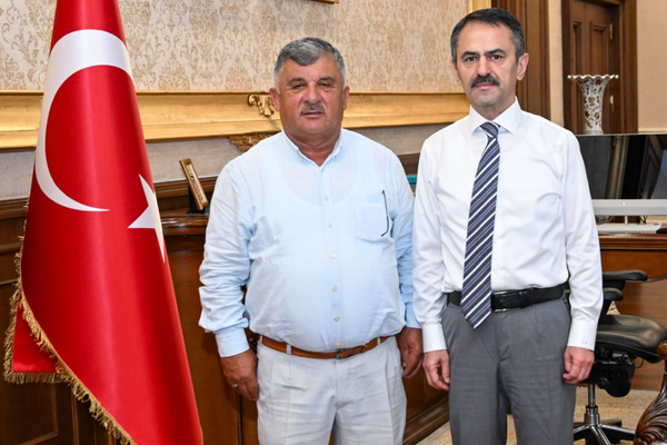 Kandıra Ağaçağıl Mahallesi Muhtarı Şentürk'ten, Kocaeli Valisi Aktaş'a ziyaret