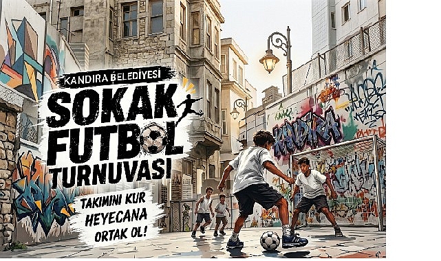 Kandıra Belediyesi'nden Gençlere Özel Sokak Futbol Turnuvası