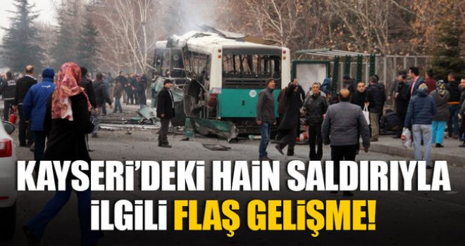 Kayseri Valisi: Saldırıyla alakalı gözaltına alınmalar devam ediyor