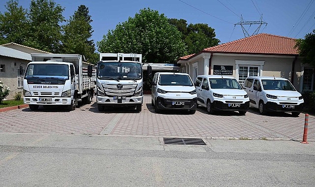 Kemer Belediyesi araç filosunu güçlendirmeye devam ediyor 