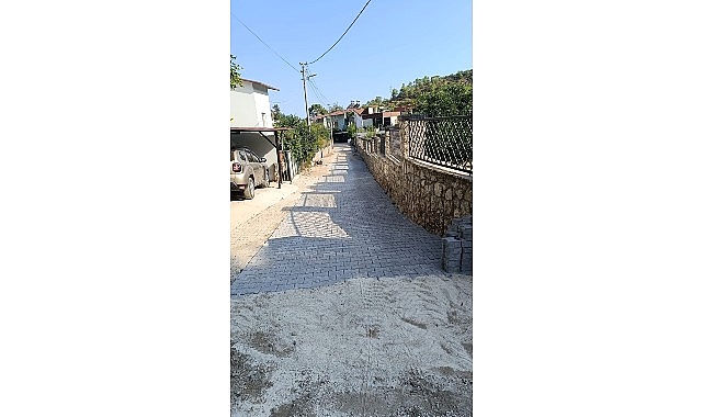 Kemer'de altyapı çalışmaları 