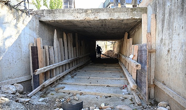 Kemer'de altyapı çalışmaları Kemer'de altyapı çalışmaları