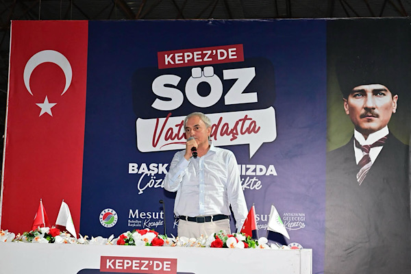 Kepez’de vatandaş buluşması Habibler Mahallesi’nde yapıldı