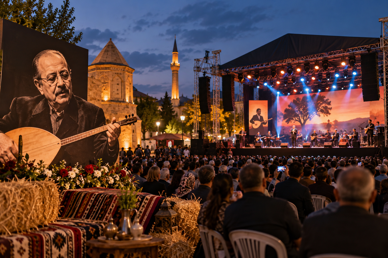 Kırşehir'de Neşet Ertaş Anma Programı ve UNESCO Müzik Festivali düzenlenecek