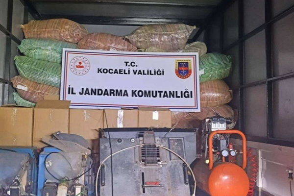 Kocaeli’de 4 milyon TL değerinde kaçak tütün ele geçirildi