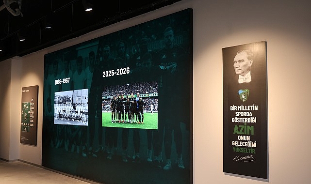 Kocaelispor'un hafızası bu müzede yaşatılıyor