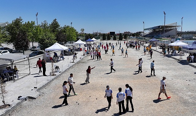 Konya'da 3. Uluslararası Bocce Turnuvası Heyecanı Yaşanıyor
