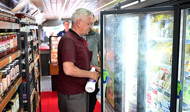 Köşk'te Halk Ege Et'e Yoğun İlgi