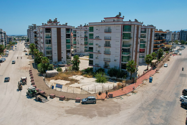 Kumluca'da kaldırım ve drenaj çalışması tamamladı Kumluca'da kaldırım ve drenaj çalışması tamamladı