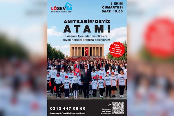 LÖSEV, tüm Türkiye’yi Atatürk’ün huzuruna davet ediyor