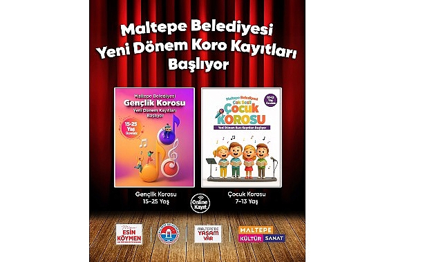 Maltepe Belediyesi'nin Çocuk ve Gençlik Korosu yeni seslerini arıyor