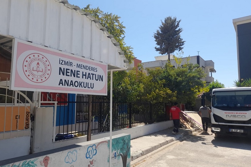 Menderes’te okullar yeni eğitim dönemine hazırlanıyor