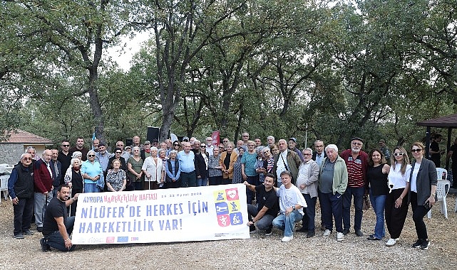 Nilüfer'de huzurevi sakinleri yaza piknikle veda etti