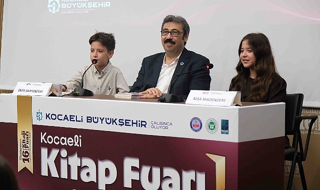 Nisa ve Emir kardeşlerin ikinci eseri Kitap Fuarı'nda