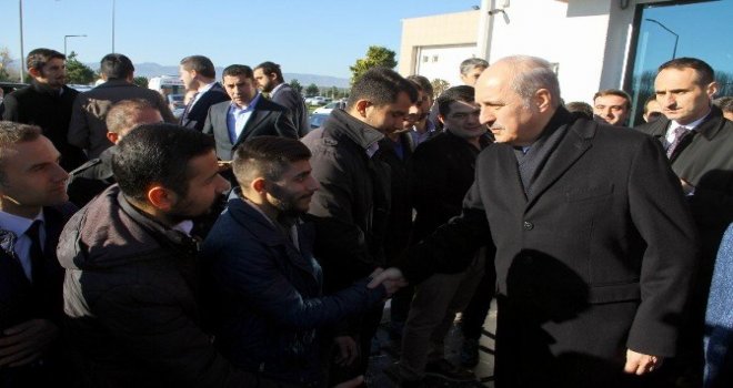 Numan Kurtulmuş Samsun'dan Ordu'ya Gitti