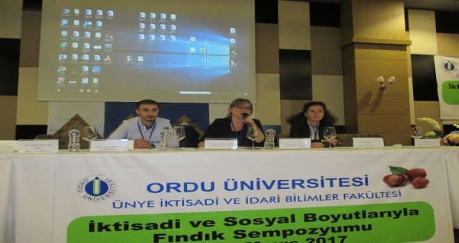 Ordu'da Fındık Sempozyumu Devam Ediyor