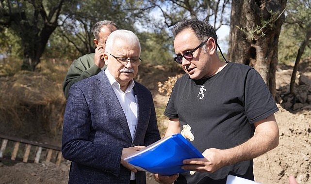 Ören'deki Antik Kazı Çalışmaları Yerinde İncelendi