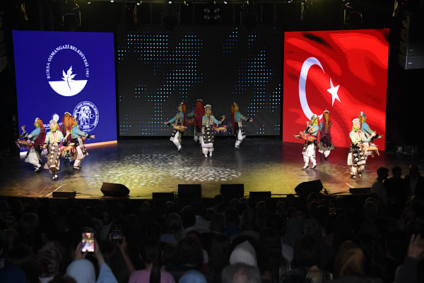 Osmangazi’de 20. Uluslararası NAKEM Balkan Festivali düzenlendi