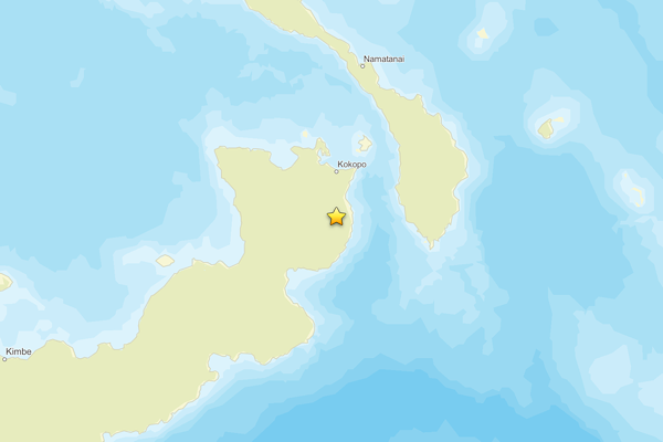 Papua Yeni Gine’de deprem Papua Yeni Gine’de deprem