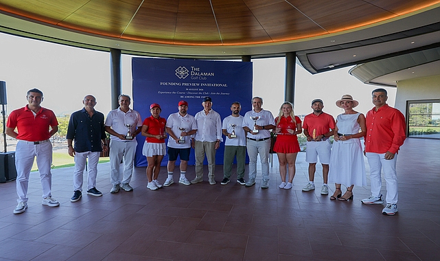 The Dalaman Golf Club 'Founding Preview Invitational' (açılış öncesi davet turnuvası) ile ilk golfçülerini ağırladı