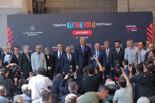 Türkiye Kültür Yolu Festivali, 5 Eylül’de Kayseri’de başlayacak