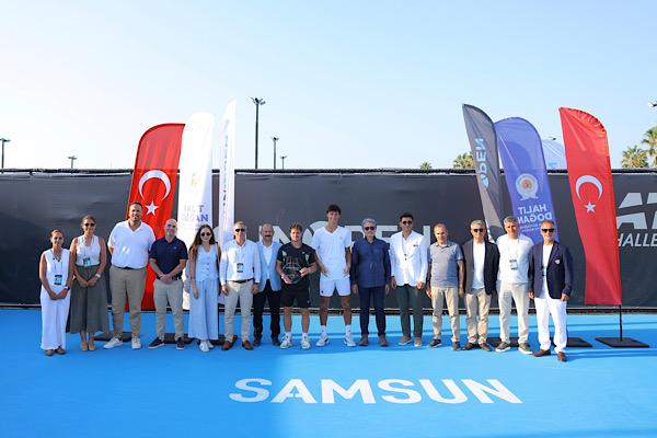 Uluslararası Samsun Open ATP Challenger 50 Tenis Turnuvası tamamlandı
Uluslararası Samsun Open ATP Challenger 50 Tenis Turnuvası tamamlandı