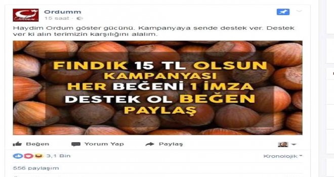 Üreticilerden '15 Lira' Kampanyası