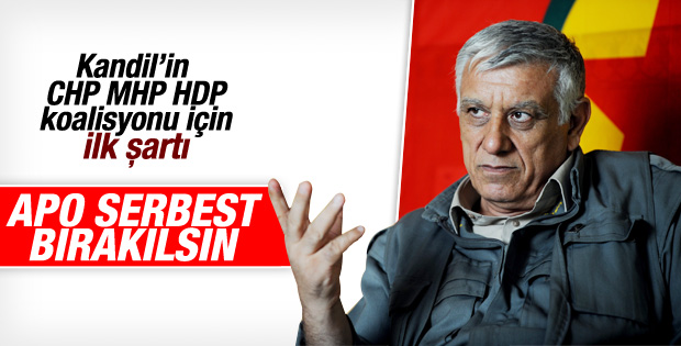 Seçim sonrası PKK’dan Öcalan serbest bırakılsın talebi
