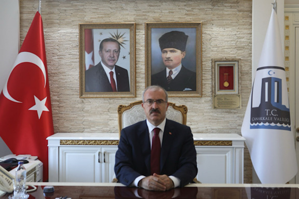 Vali Toraman: Biga'daki yangına havadan ve karadan müdahale sürüyor