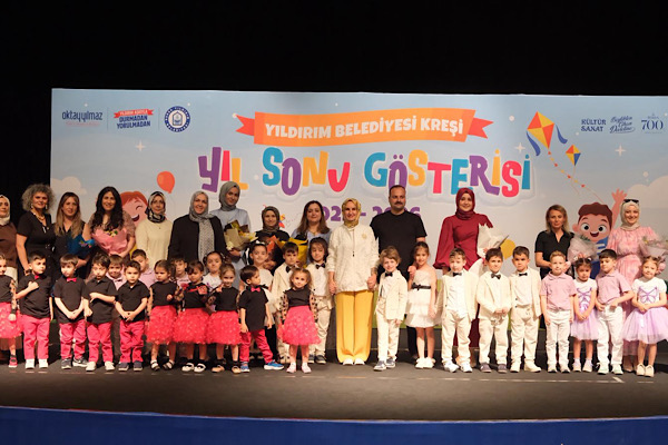 Yıldırım Belediyesi Kreşi’nde yıl sonu gösterisi ve mezuniyet töreni Yıldırım Belediyesi Kreşi’nde yıl sonu gösterisi ve mezuniyet töreni