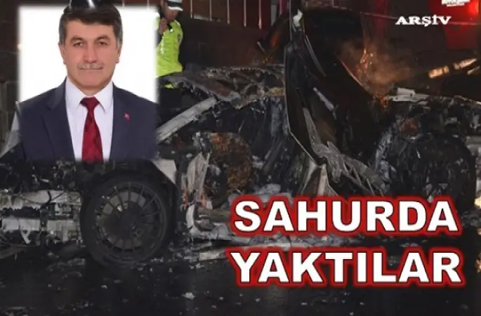 EMANET ALDIĞI OTOMOBİLİ YAKTILAR
