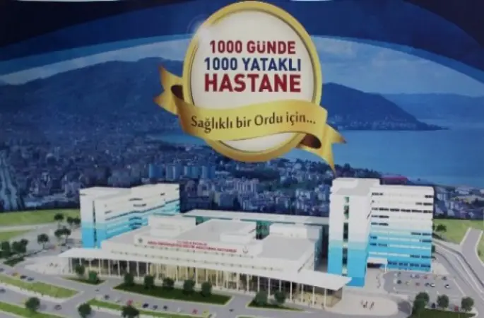'1000 Günde 1000 Yataklı Hastane' Kampanyası