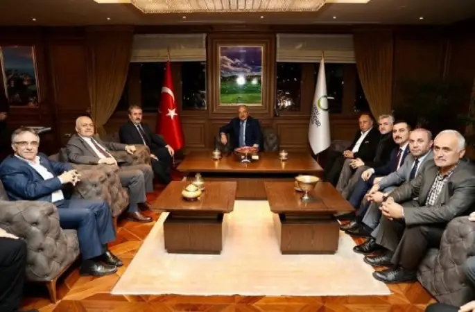 Bbp Gebel Başkanı Destici'den Başkan Güler'e Ziyaret