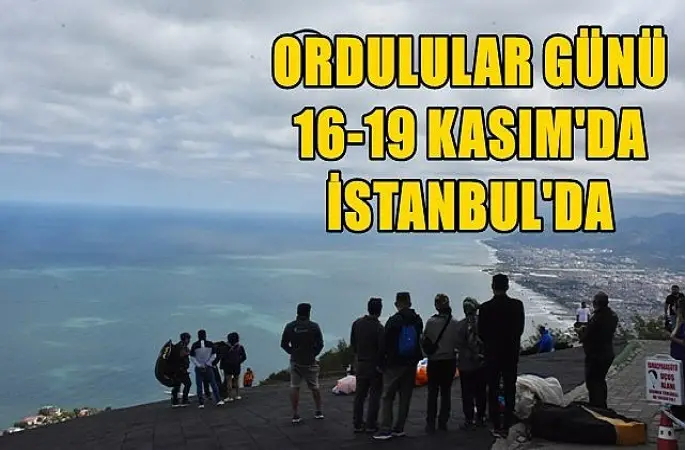 12. Ordulular Günü 16-19 Kasım'da İstanbul'da