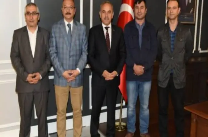 19 Eylül Gazeteciler Derneği’nden Başkan Tekintaş’a Ziyaret