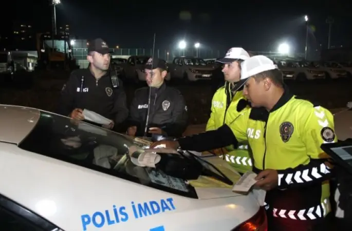 1228 Araç Sürücüsüne Ceza