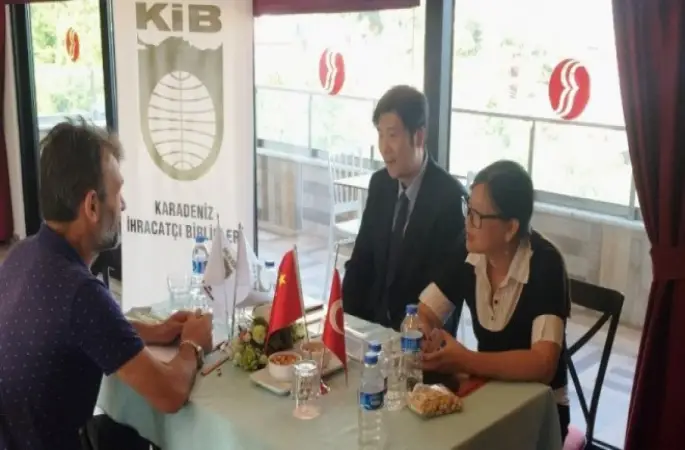Çinli Heyet Fındık İçin Karadeniz'de