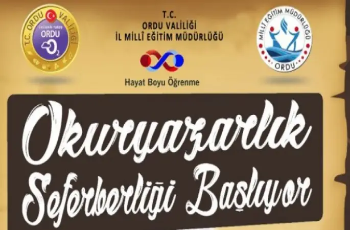 OKURYAZARLIK SEFERBERLİĞİ BAŞLIYOR