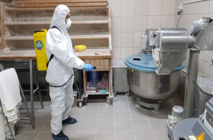 Altınordu Fırınları Dezenfekte Ediliyor