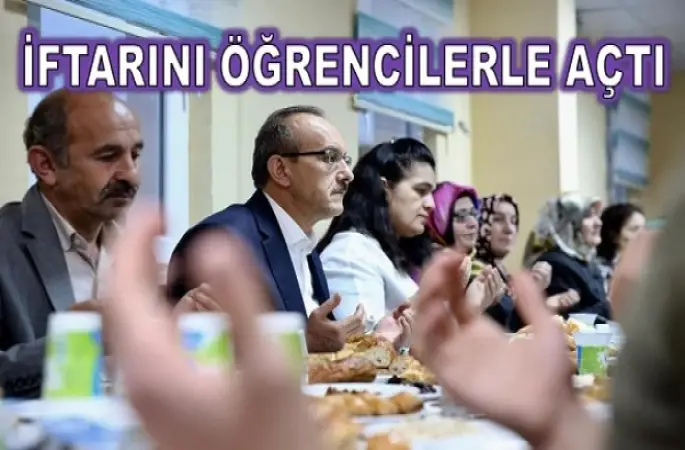 VALİ YAVUZ: HERKESİ KUCAKLAMAMIZ GEREKİYOR