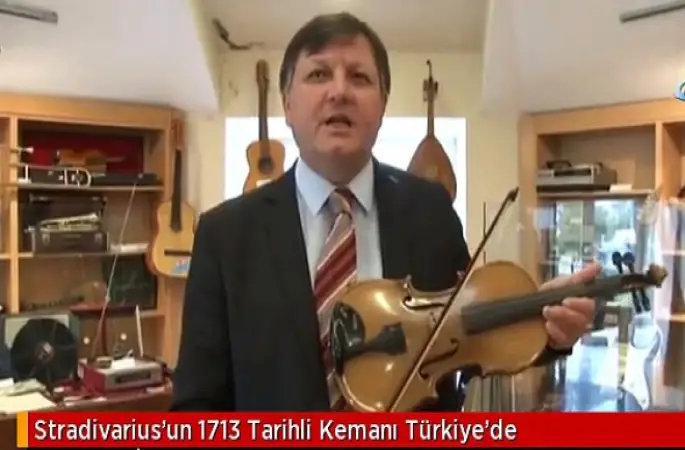 Stradivarius'un 1713 Tarihli Kemanı Türkiye'de